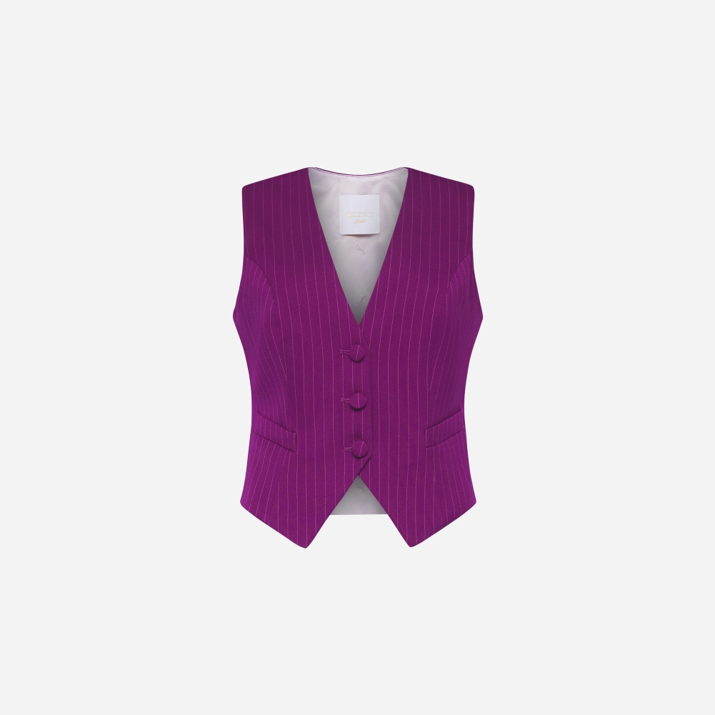 Pinstripe Gilet
