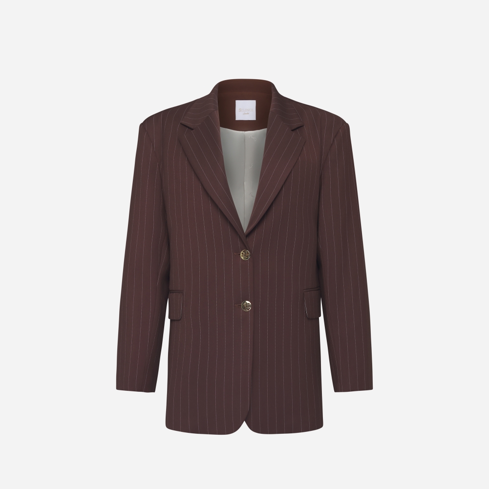 Over Stripe Blazer