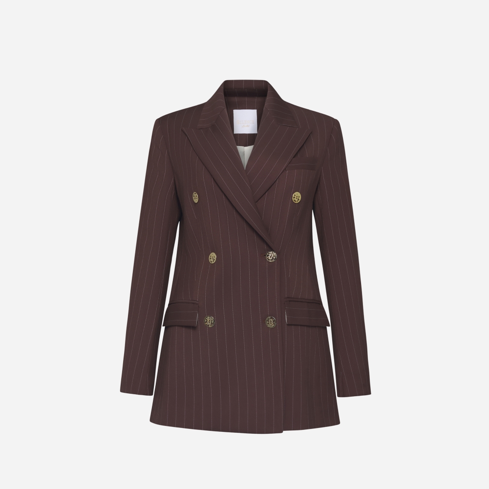 Stripe Blazer